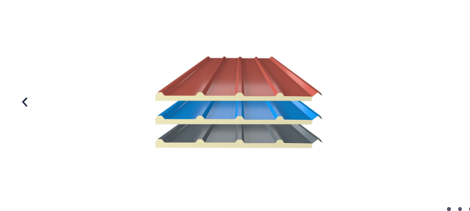 Çatı Sandviç Panel — ısı yalıtımlı